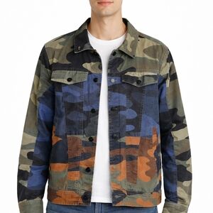 Rockstar Original Camo Jacket Men’s Medium Streetwear Military Style